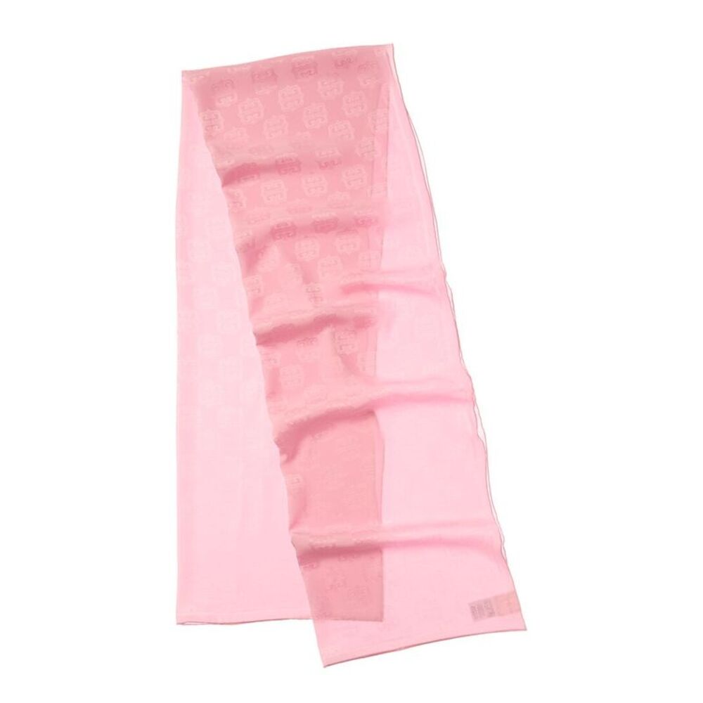 Givenchy 4G Logo Silk Scarf, Pink